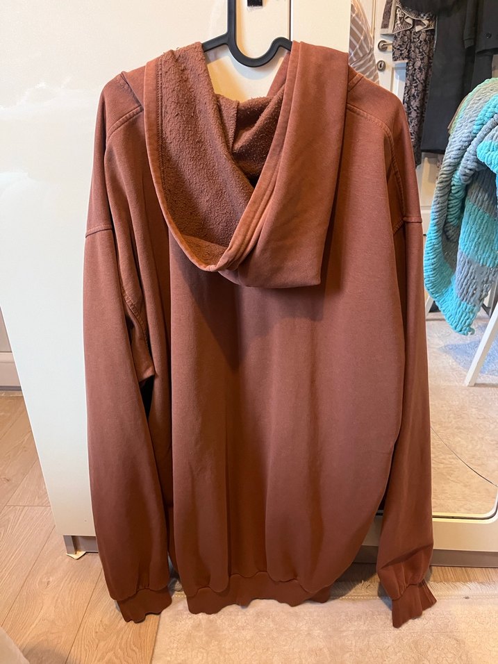 Kahverengi Fermuarlı Sweatshirt - Görsel 2