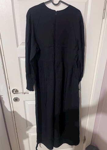 Kadın Siyah Uzun Elbise - Görsel 4