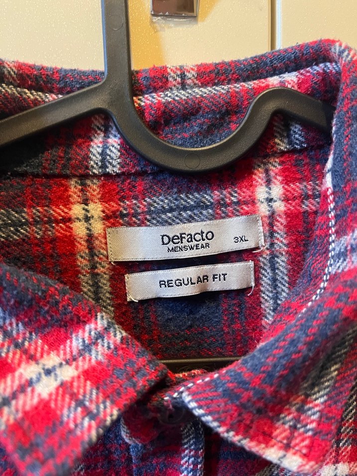 DeFacto 3XL Oduncu Erkek Gömlek - Görsel 2