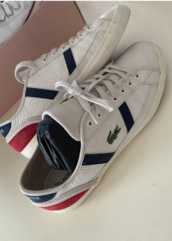 Lacoste Beyaz Deri Sneaker