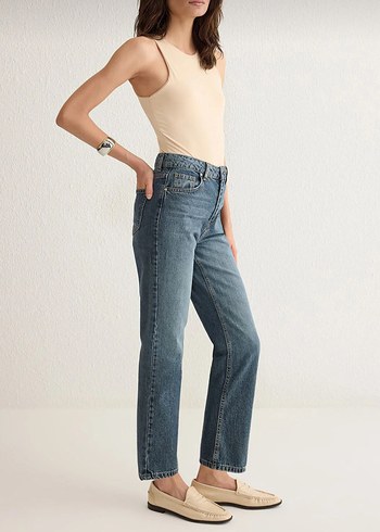 Kadın Jean Denim Pantolon - Görsel 2