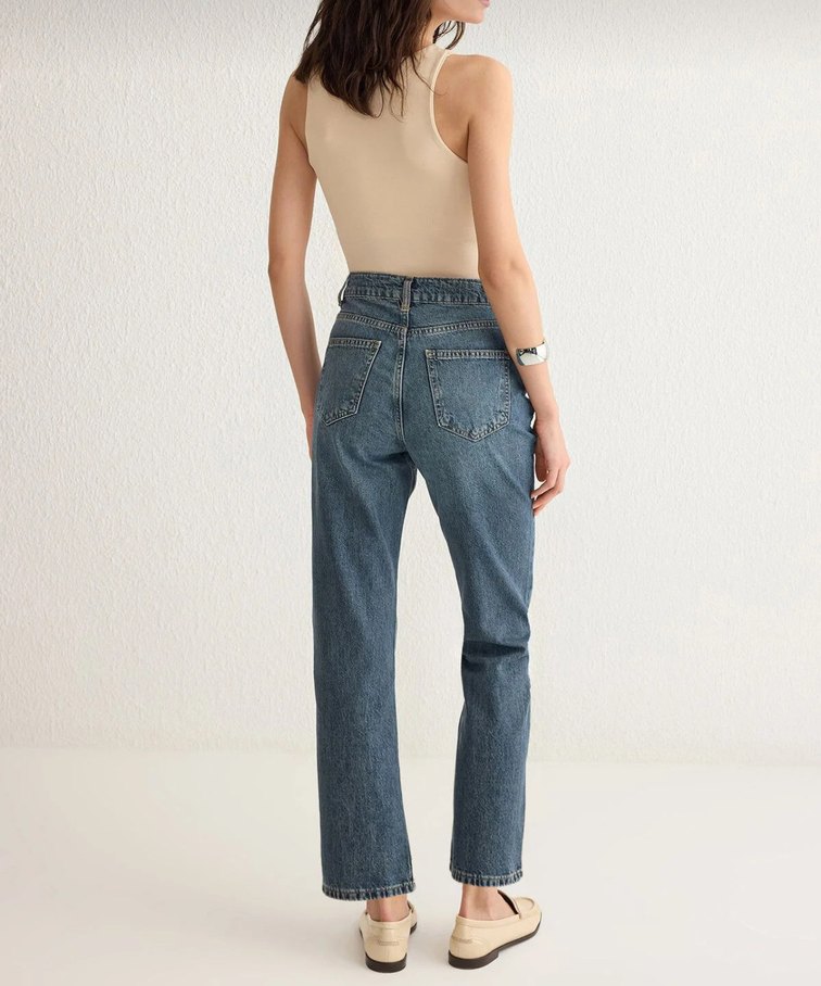 Kadın Jean Denim Pantolon - Görsel 5