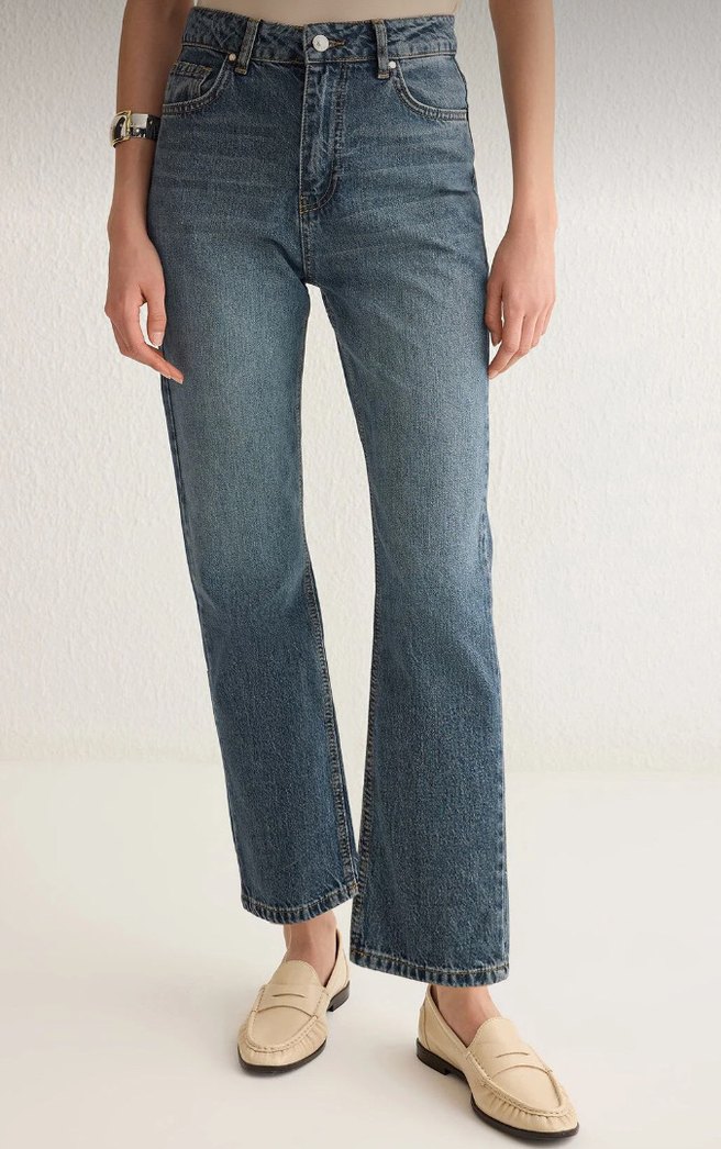 Kadın Jean Denim Pantolon - Görsel 3