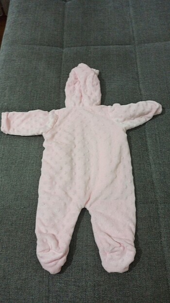 3 Ay Beden pembe Renk Pembe tulum