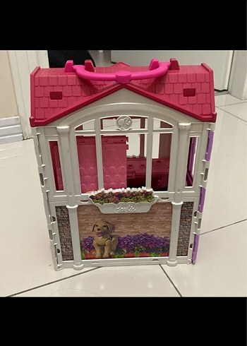 Pembe Renkli Oyuncak Ev Seti - Görsel 6