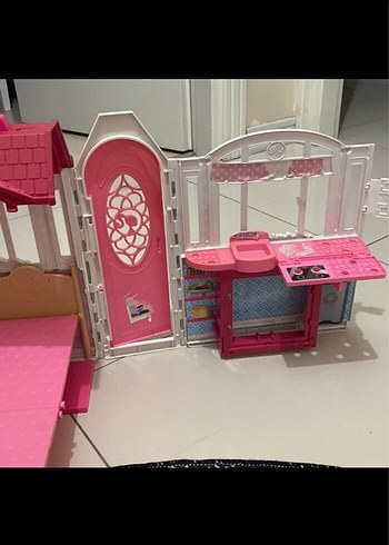 Pembe Renkli Oyuncak Ev Seti - Görsel 3