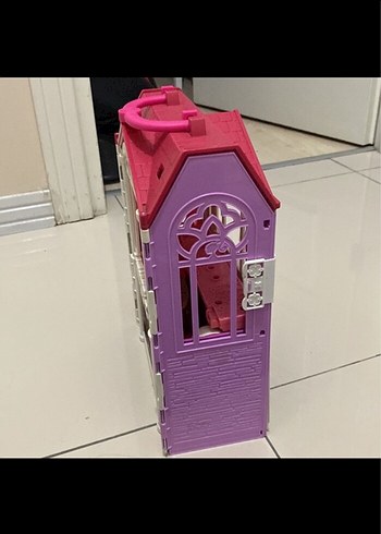 Pembe Renkli Oyuncak Ev Seti - Görsel 7