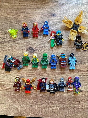 Lego Marvel Ninjago figürleri