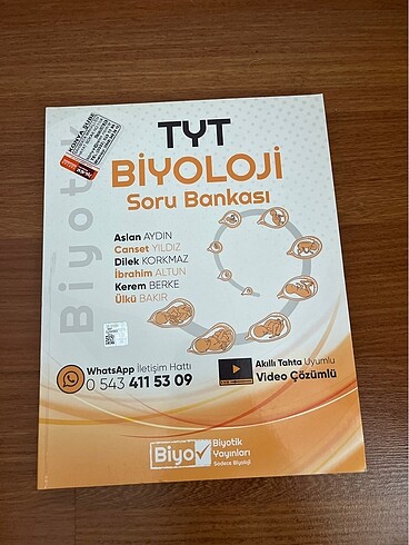 Biyotik tyt biyoloji soru bankası