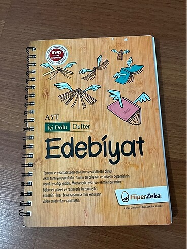 Ayt edebiyat konu anlatımı hiper zeka içi dolu defter