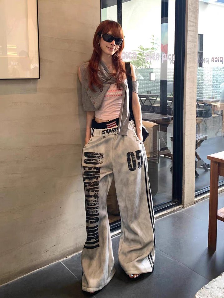 İthal Desenli Salaş Kadın Esofman - Görsel 3