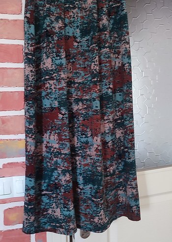 Diğer Kadın Çok Renkli Uzun 6 parçalı etek