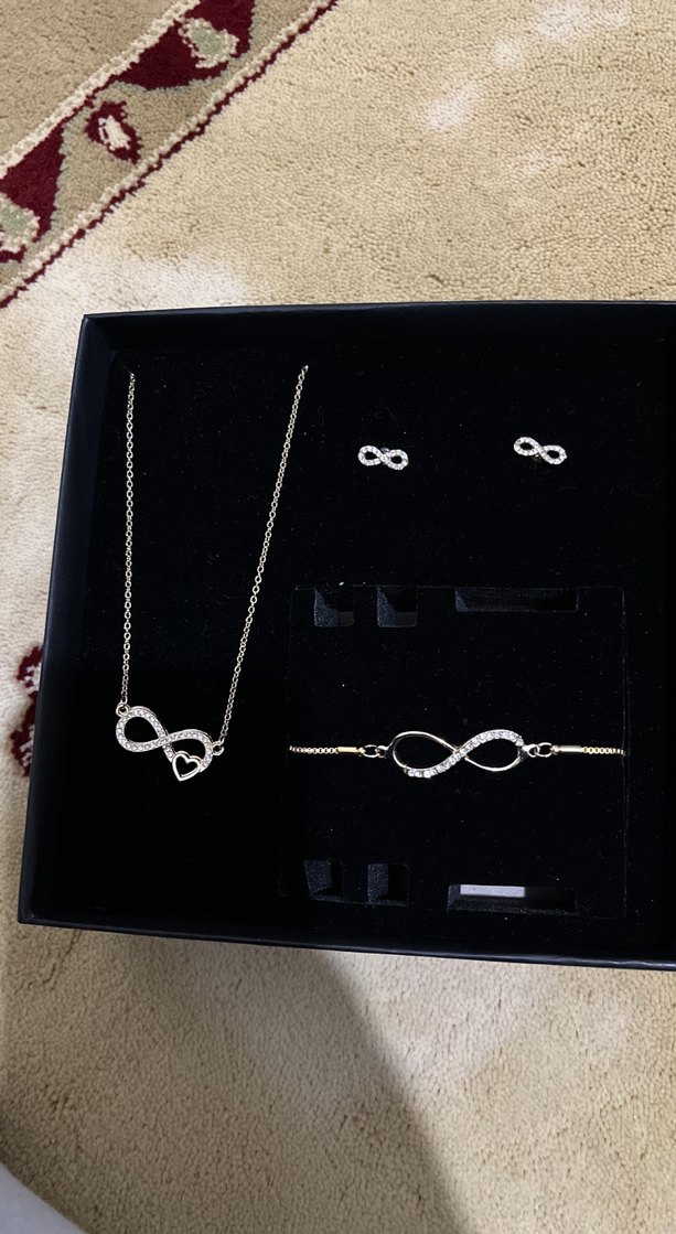 Altın Renk Zincir Detaylı Kısa Kadın Kolye - Görsel 3