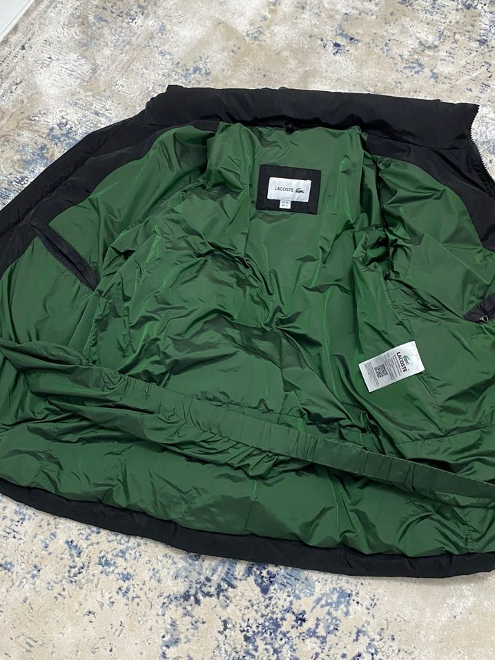 Siyah Erkek Kapüşonlu Şişme Mont - Görsel 5