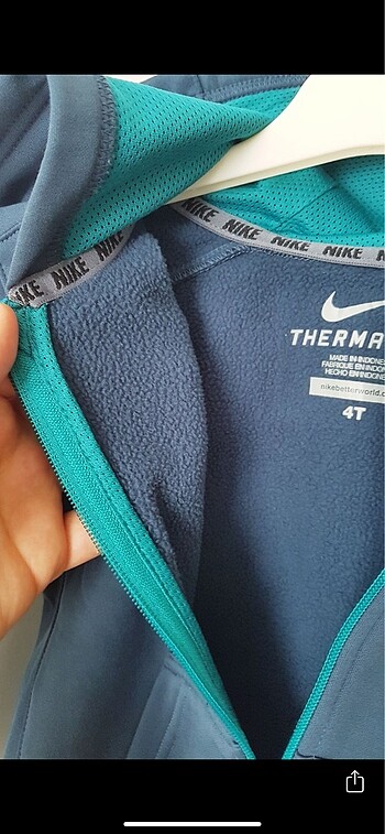 4 Yaş Beden mavi Renk Nike üst