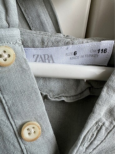 6 Yaş Beden Zara Erkek Çocuk Gömlek