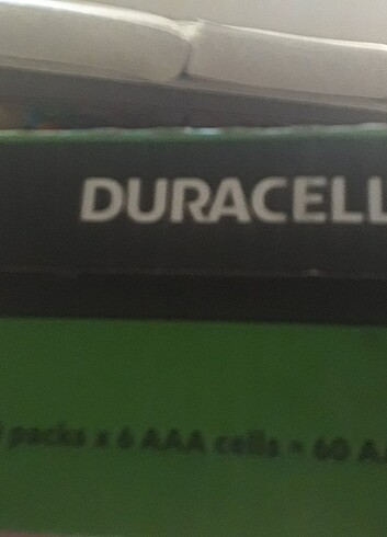 DAMPİNG Duracell AAA 18 adet pil( 6,li 3paket)