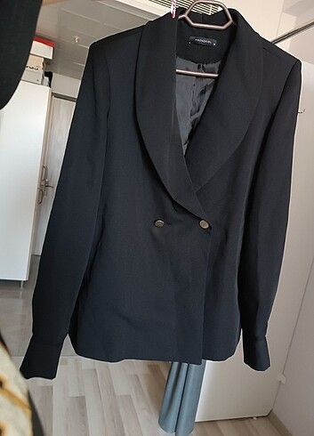 38 Beden siyah Renk Blazer ceket