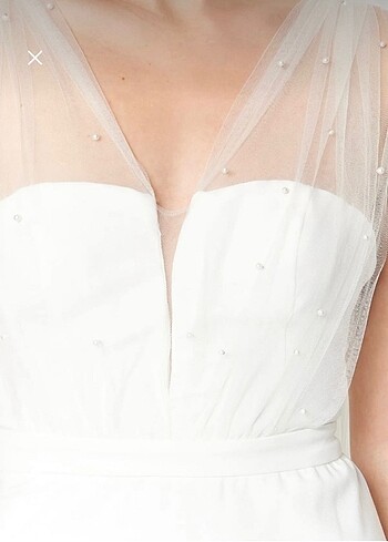 xs Beden beyaz Renk Nikah elbisesi