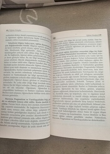  Beden Eğiitm felsefesi kitabı 