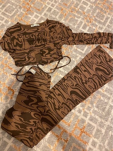 Pull&bear crop takım
