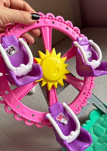 Renkli Pembe Dönme Dolap Oyuncak - Görsel 2