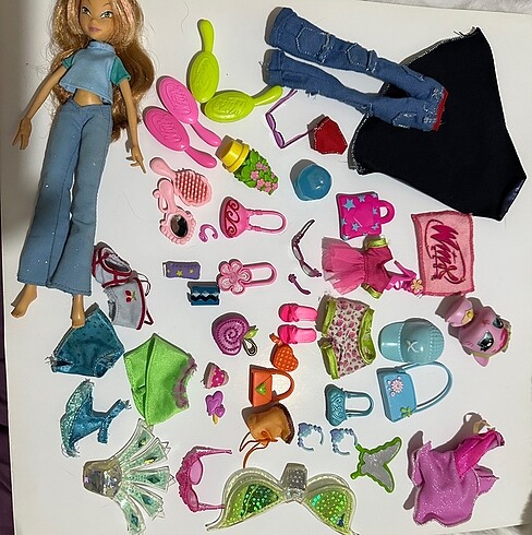  Beden Renk Winx club , barbie, monster high