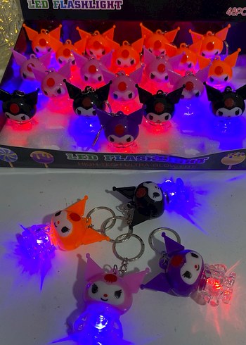 Işıklı Kuromi Anahtarlık - Görsel 3