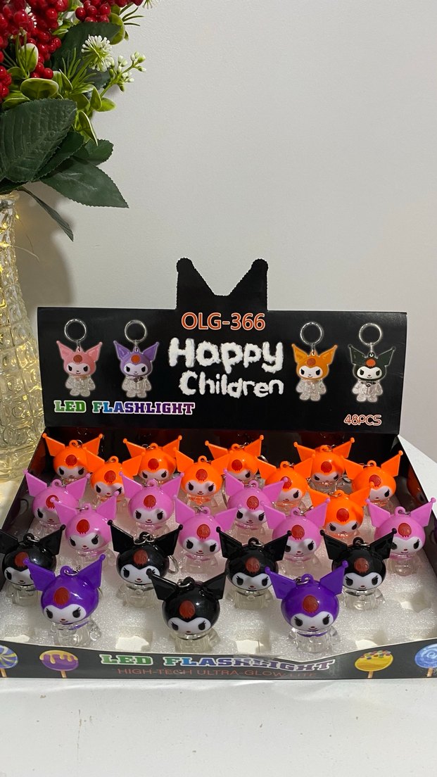 Işıklı Kuromi Anahtarlık - Görsel 2