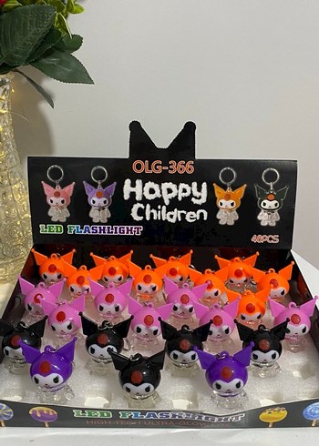 Işıklı Kuromi Anahtarlık - Görsel 2