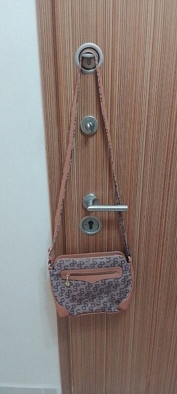 Beden camel Renk Silver polo çanta