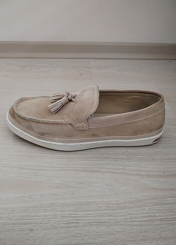 43 Beden camel Renk ZARA ERKEK LOAFER AYAKKABI