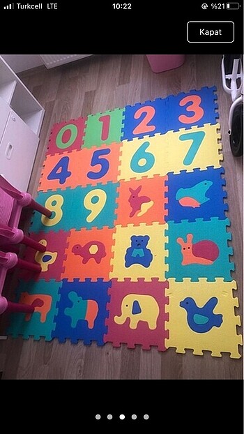 Puzzle oyun halısı