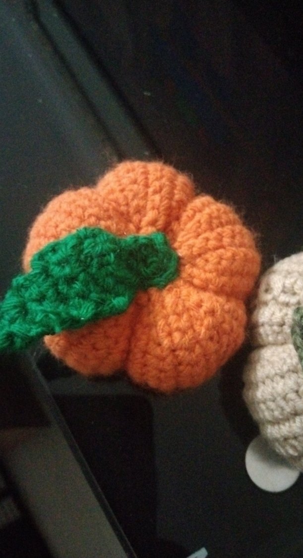 El Örgüsü Bohem Balkabağı Süsleri - Görsel 3