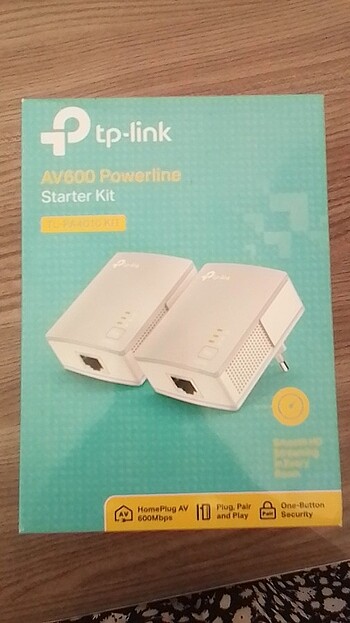 Tp link av 600 powerline starter kit