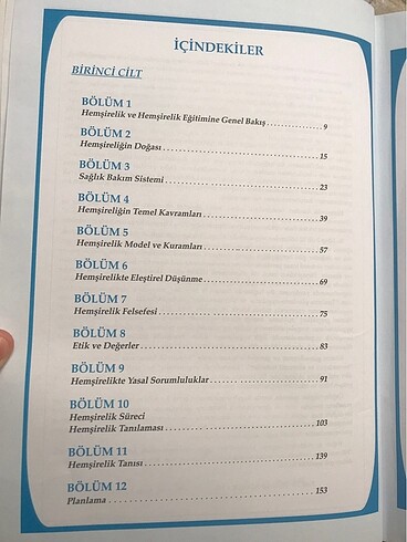 Beden Hemşirelik esasları
