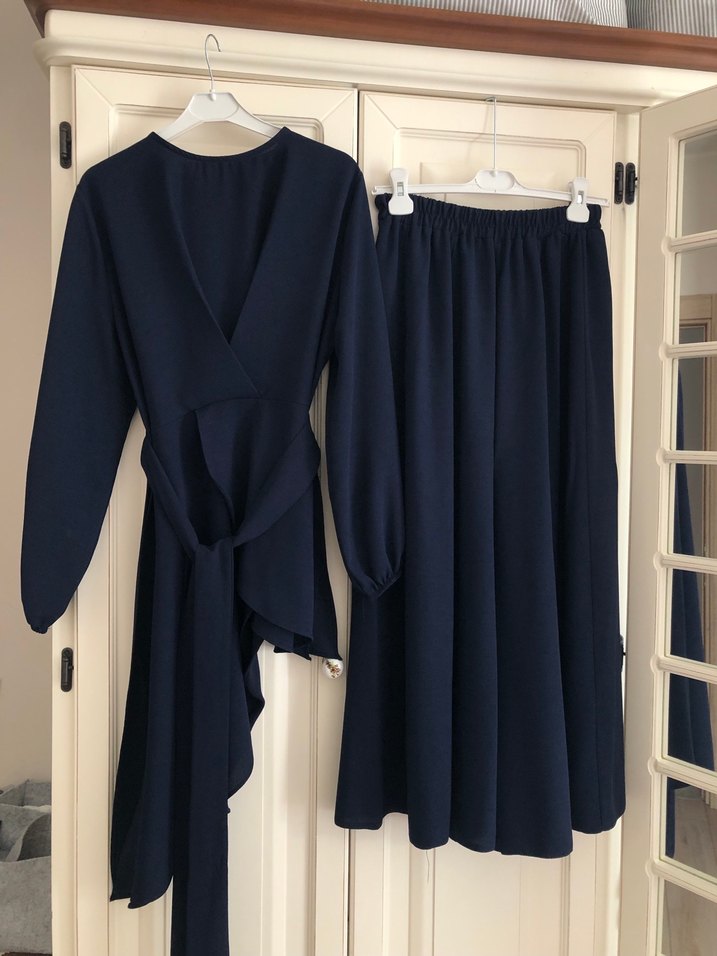 Lacivert Kadın ikili takım - Görsel 2