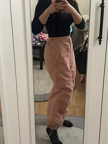 bdg paraşüt pantolon kadife