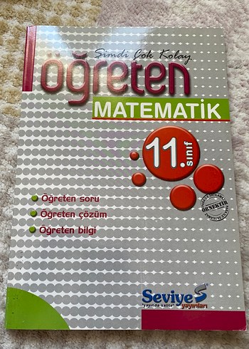 Öğreten Matematik 11. Sınıf Soru ve Çözüm Kitabı