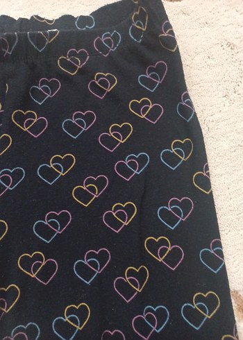 Koton kız çocuk penye tayt - Görsel 2