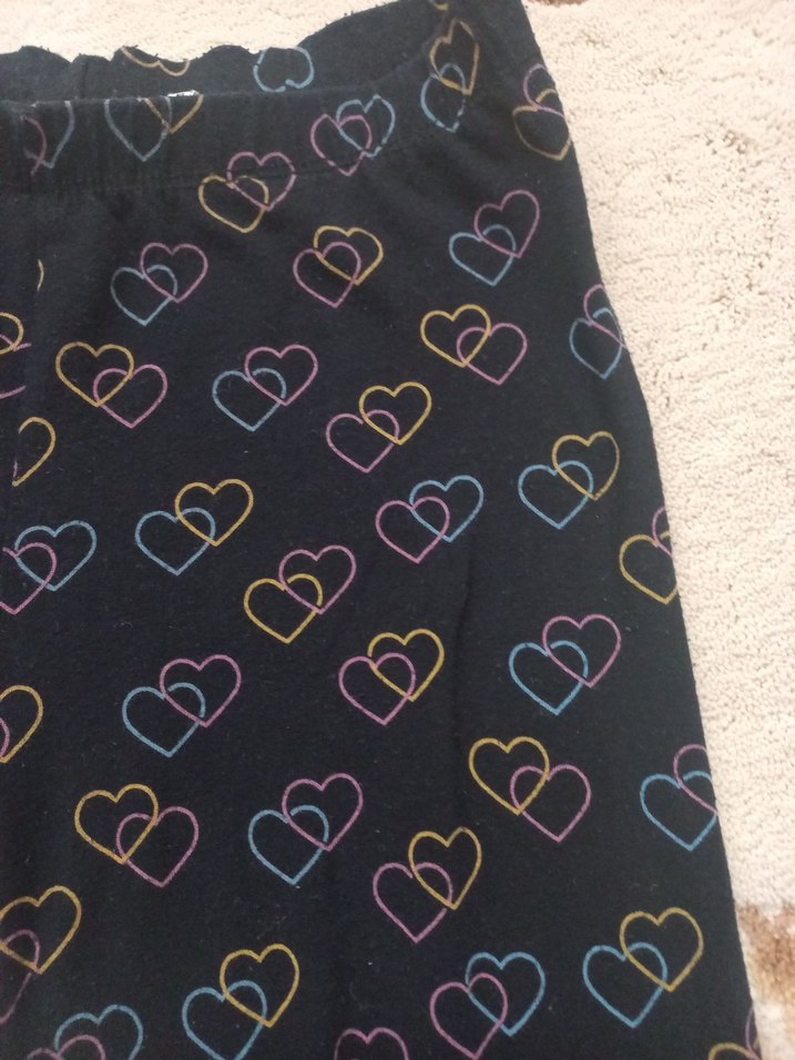 Koton kız çocuk penye tayt - Görsel 2