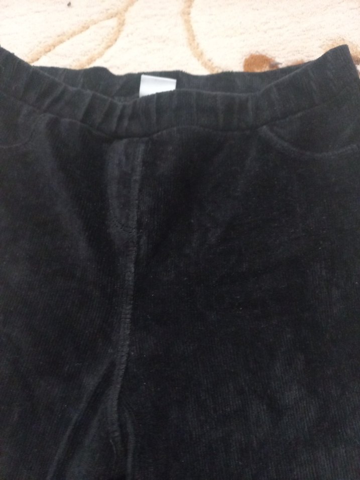 Lcwaikiki kız çocuk kadife tayt - Görsel 2