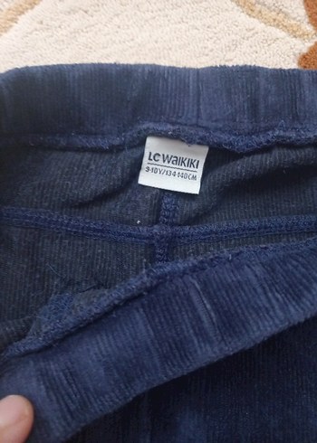 Lcwaikiki kız çocuk kadife tayt - Görsel 3