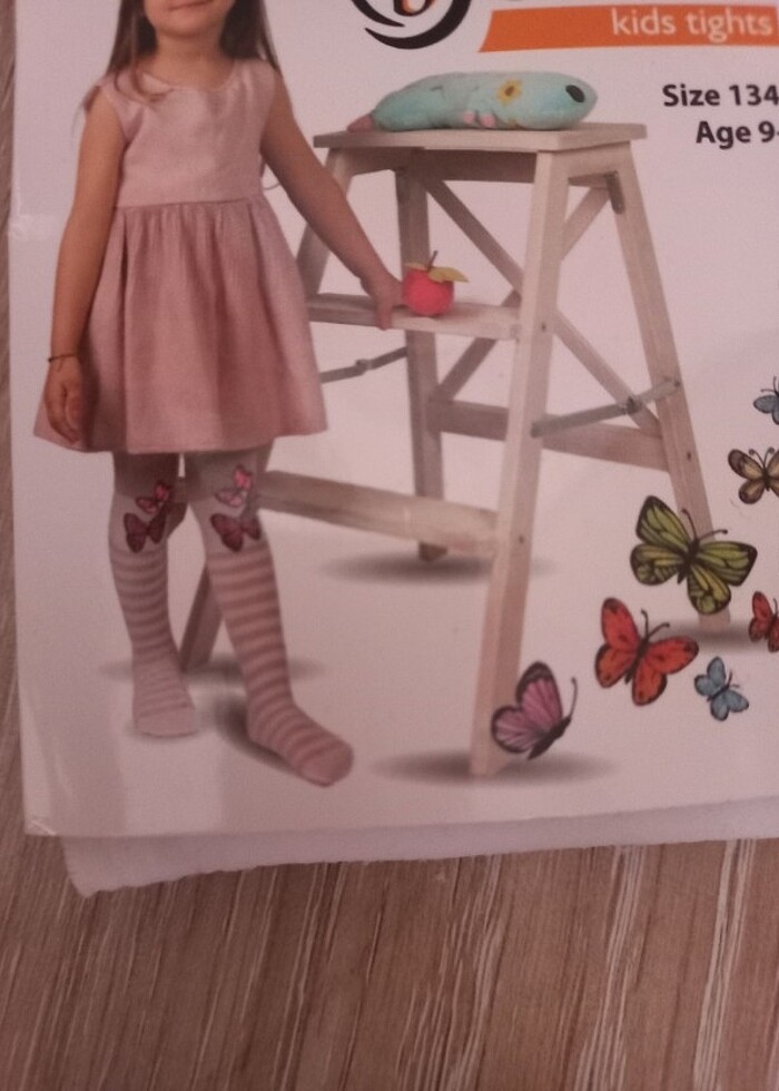 Kızçocuk külotlu çorap  - Görsel 3