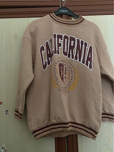 S beden oversize sweatshirt