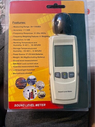 Ses Ölçüm Cihazı (Sound Lever Meter)