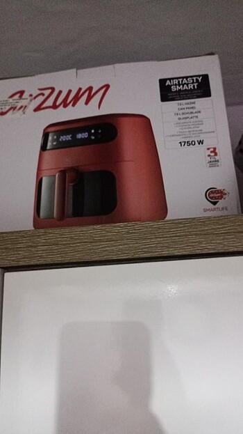 Arzum Arzum airfryer sıfır ürün ambalaj kutusu garantili faturalı