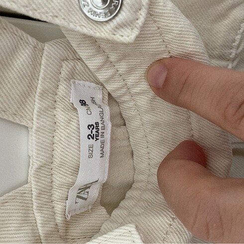 24-36 Ay Beden Zara çocuk salopet