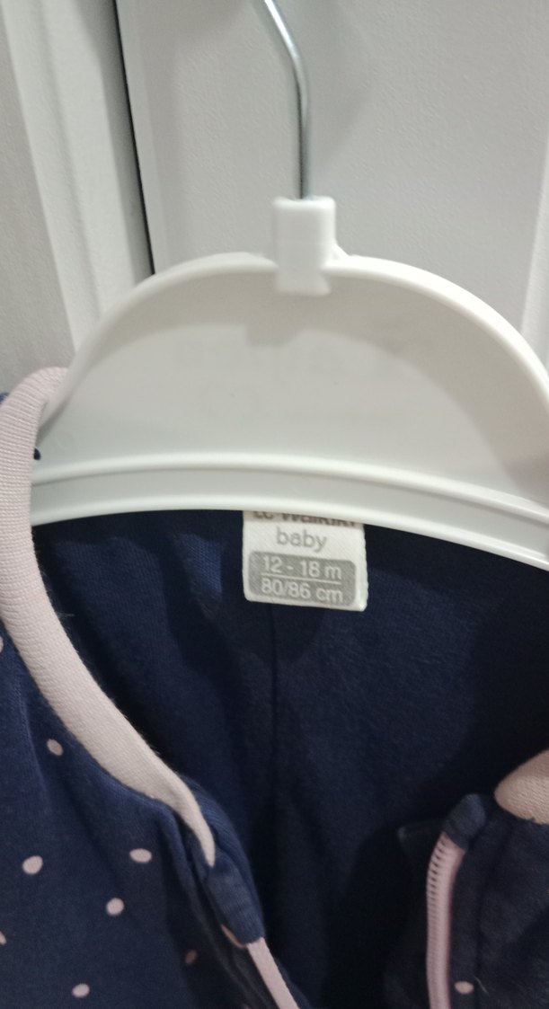 Nakışlı Fermuarlı Bebek Kız Tulumu - Görsel 2