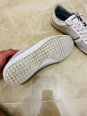 43 Beden beyaz Renk ORİJİNAL LACOSTE